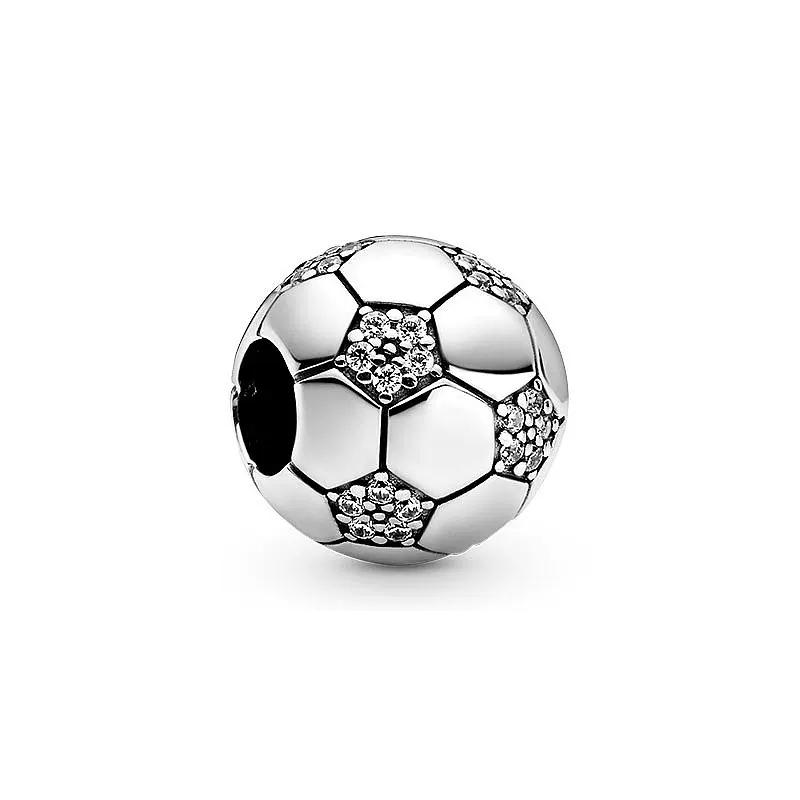 

Exquisite 925 Silver 8 Ball Tennis Baseball Football Soccer Volleyball Beads Fit Exquisite Brand Diy Women Jewelry Gift