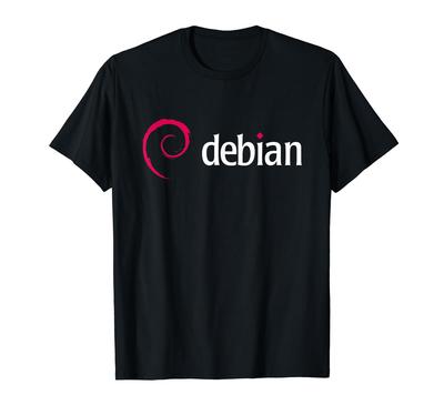 Debian Linux Tux Plugin Programmer T-Shirt