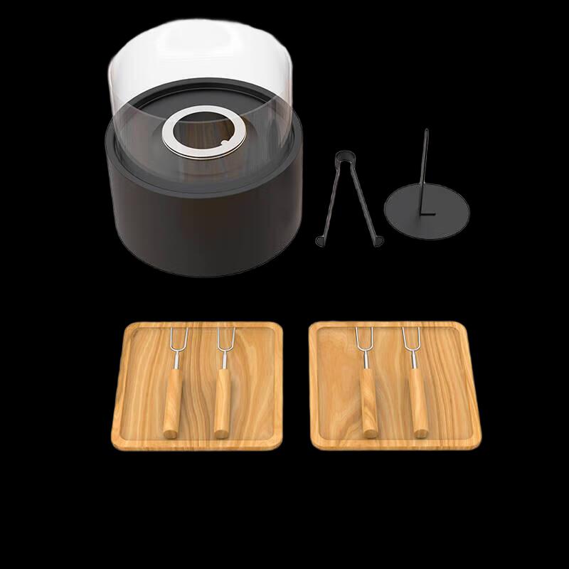 

Portable Round Alcohol Desktop Fireplace