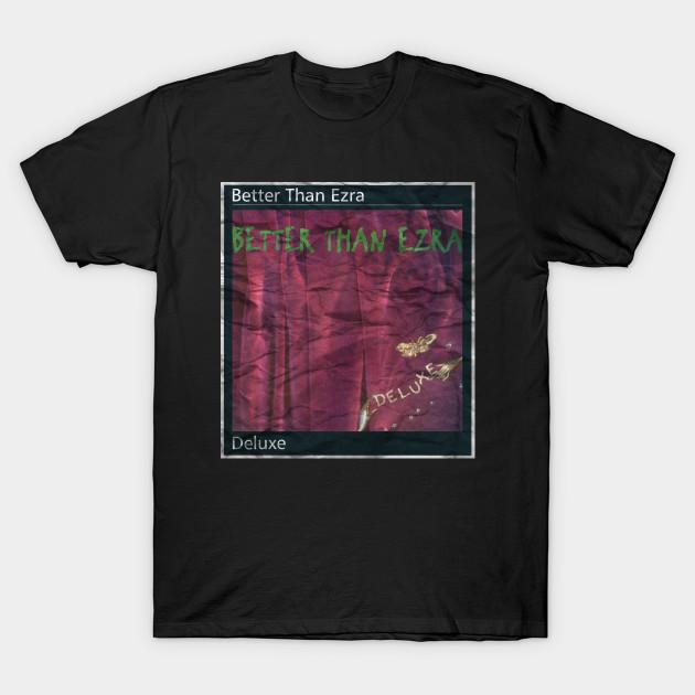 

Men Black Print T-shirt Album Cover Better Than Ezra - Deluxe No-Cut Transfer Paper Print Cotton Tshirt 3XL чорний