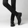 Męskie buty z prawdziwej skóry na zewnątrz wygodne buty na co dzień modne mieszkania mokasyny mokasyny duże buty ze skóry bydlęcej