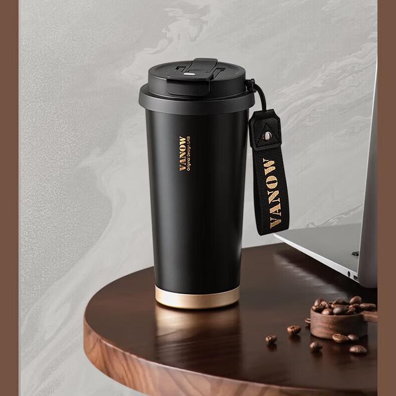 

Vanow Ceramic Coated Insulated Coffee Travel Mug
