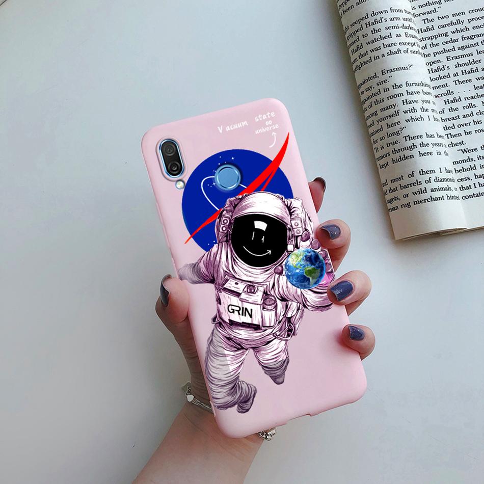 For Honor Play Case COR-L29 COR-L09 Phone Cover Stylish Flower Soft Silicone Matte Case Fundas For Honor Play Shockproof Bumper