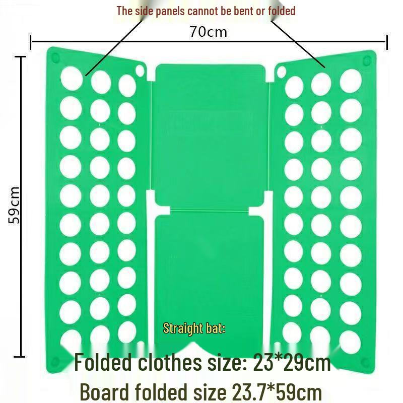 Lazy Person’s Creative Folding Board: Easy Clothes Organizer and Shirt Folding Rack