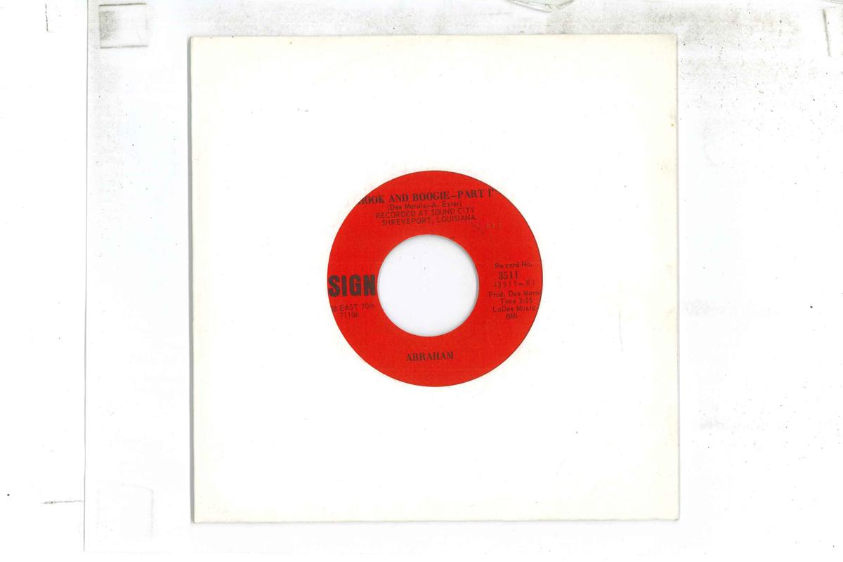 

7inch Record ABRAHAM Hook And Boogie 3511 HY SIGN 1972 US SoulFunk Used
