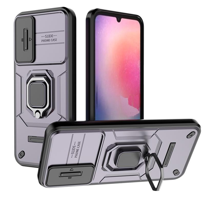 Armor Case For Samsung Galaxy A24 5G Heavy Duty Shockproof Anti-Scratch With Ring holder phone Cover