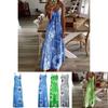 Women's Oversized Floral Printed Sleeveless Maxi Dress For Summer Holidays