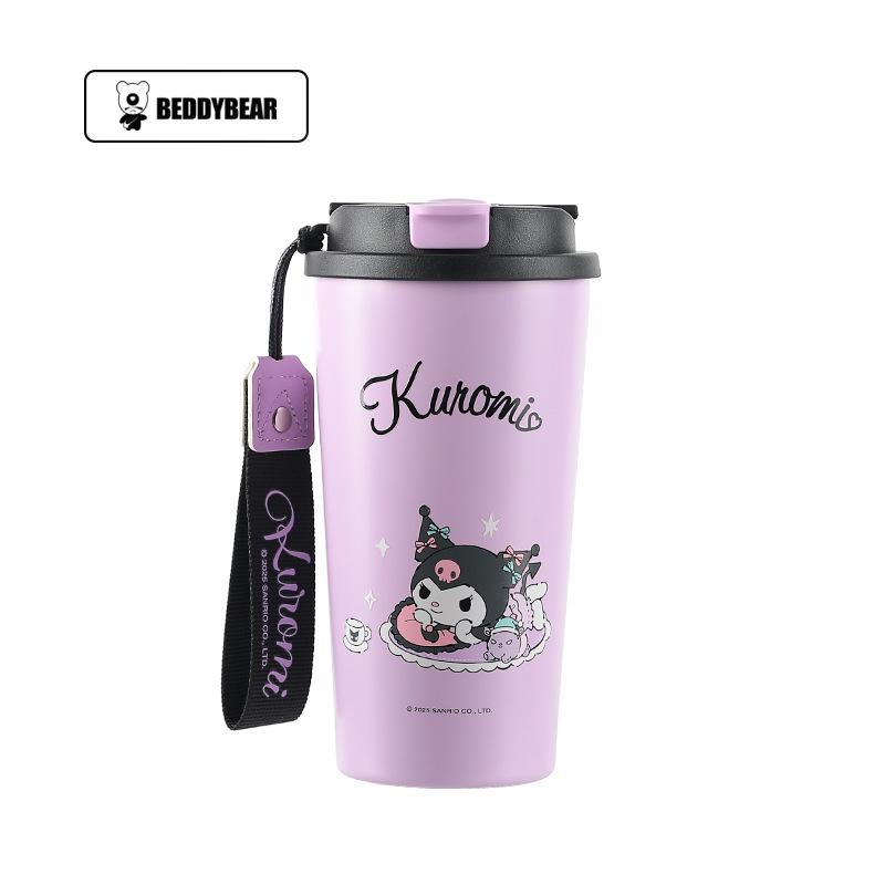 Bear Cloud Stainless Steel Insulated Travel Mug - Double-Walled, Portable, 316 Grade With Original Brush