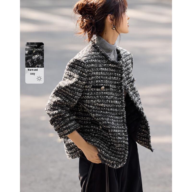 

Mo Han Yi Mei Elegant Quilted Winter Jacket S
