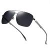 Men's 2025 Anti-UV Sunglasses, Aluminum-Magnesium Frame with Spring Hinges