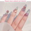 5Pcs Manicure Charm Three-dimensional Manicure Decoration Alloy Stylish DIY Stacked Rhinestone Nail Art Charm Nail Salon Accessories