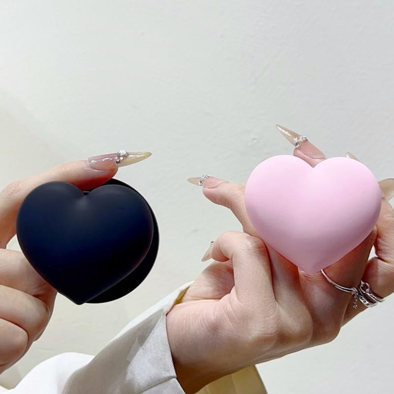 Cute 3D Heart-Shaped Magnetic Phone Holder, Suitable for MagSafe Wireless Charging Phones iPhone Magnetic Bracket Holder