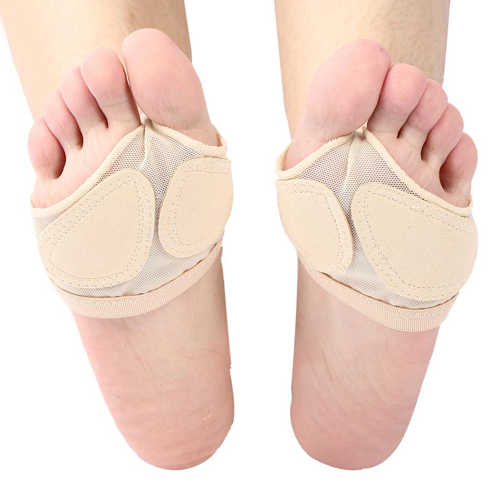 1 Pair Foot Thong Toe Paw Pad Ballet Dance Forefoot Half Protective Shoes (XL)