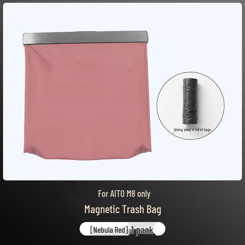 Car Trash Storage Bag for AITO Wenjie M8/M9 – Interior Accessory