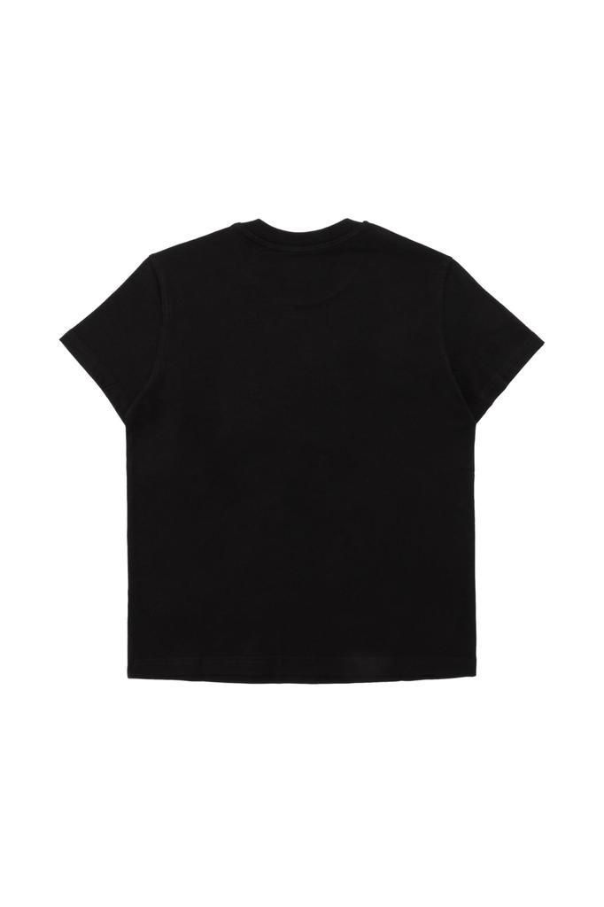 A17707RHERA 900 Black S [Diesel] Women's T-shirt T-REG-FLOWER