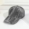 Fashionable Denim Baseball Cap Unisex Autumn Winter Style Breathable Sunshade Windproof Warm Curved Brim Hat for Men And Women