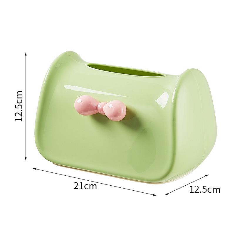 1Pcs Dopamine Tissue Box Living Room Tissue Box Creative High-end Desktop Coffee Table Storage Cute Paper Drawer