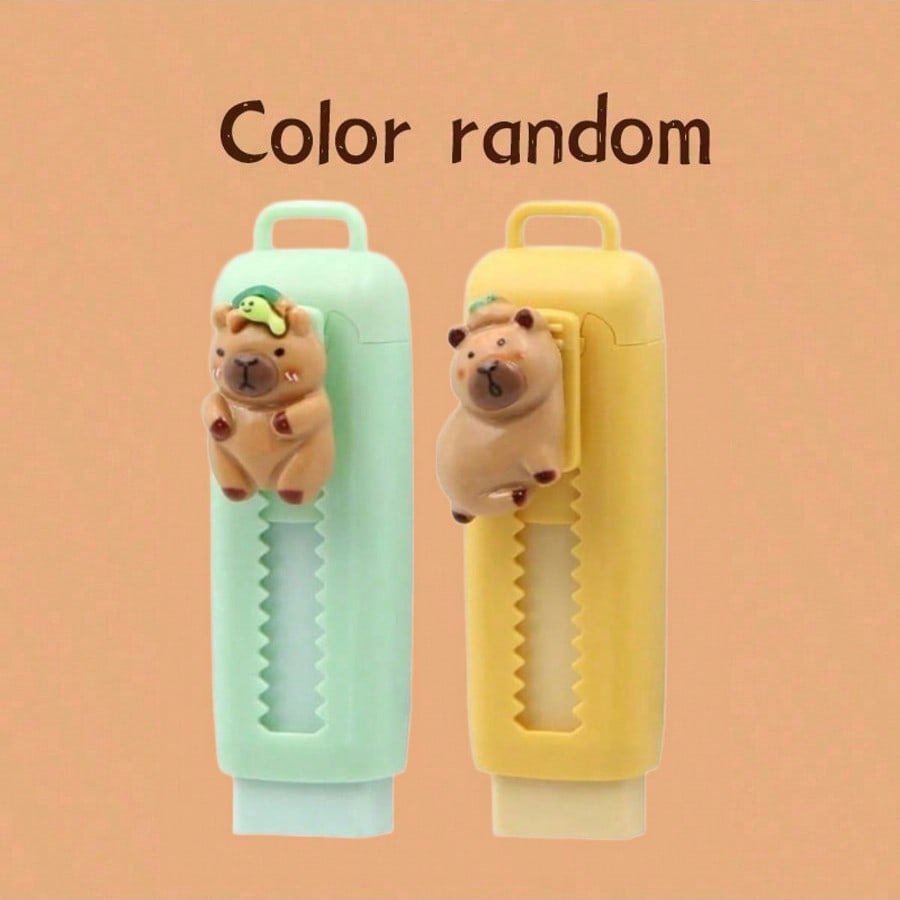 Push-pull Eraser for Students, Clean Without Leaving Traces, Exam and Office Supplies, Essential for Returning To School