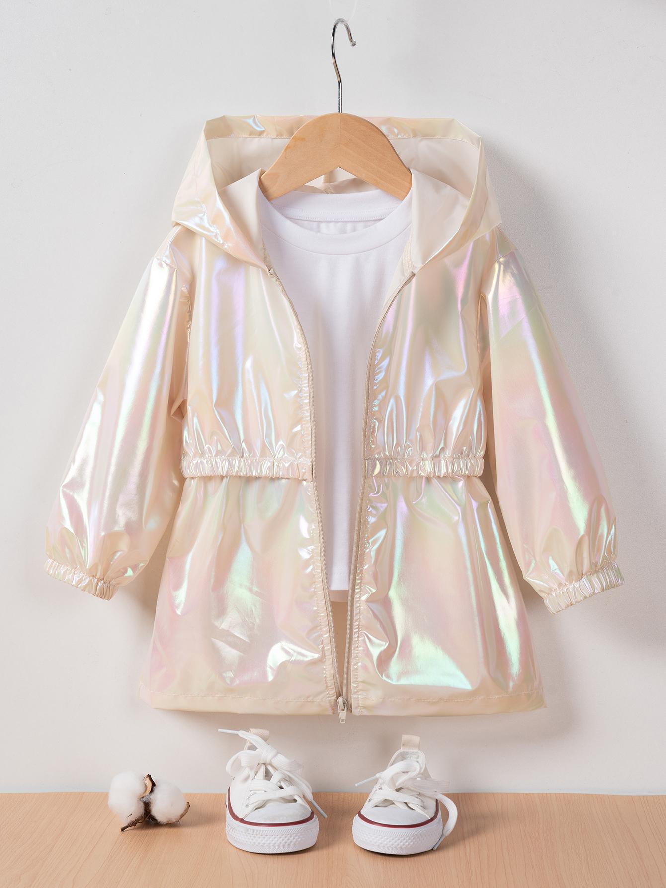 

Spring and Autumn Children s Light and Thin Breathable Zipper Coat Jacket for Boys and Girls Fashion Thin Jacket 90 бежевый