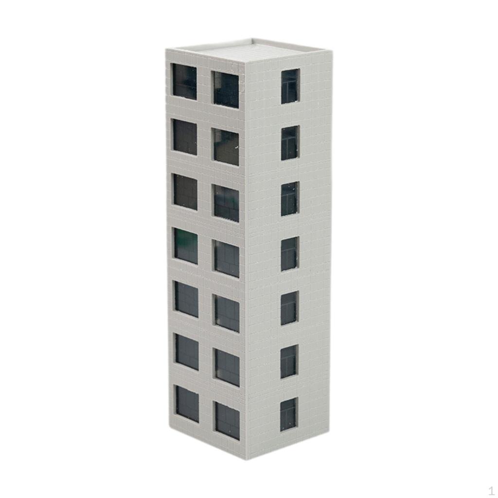 Model of Railway Buildings, Stage Layout, Realistic DIY, 1/150 Gauge for Diorama Landscape, Garden