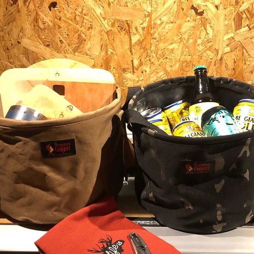 Oregonian Camper Tiny Camping Bucket, Wolf Brown (OCB2034WB)