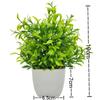 Fake Potted Flowers False Plants Simulated Tree Pot Plants Artificial Flower  Home Garden Decor