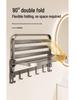 Punch-Free Bathroom Towel Rack and Shelf Kit