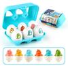 6Pcs Eggs Toy Montessori Dinosaur Matching Eggs Toy Educational Sensory Development Toy for Toddlers