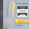 Unisex Odor-Resistant Shock-Absorbing Height-Increasing Insoles - Breathable & Invisible for Shoes and Boots