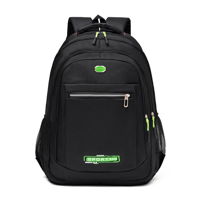 Simple Letter Printed Men Casual Computer Backpack For Business And Commuting