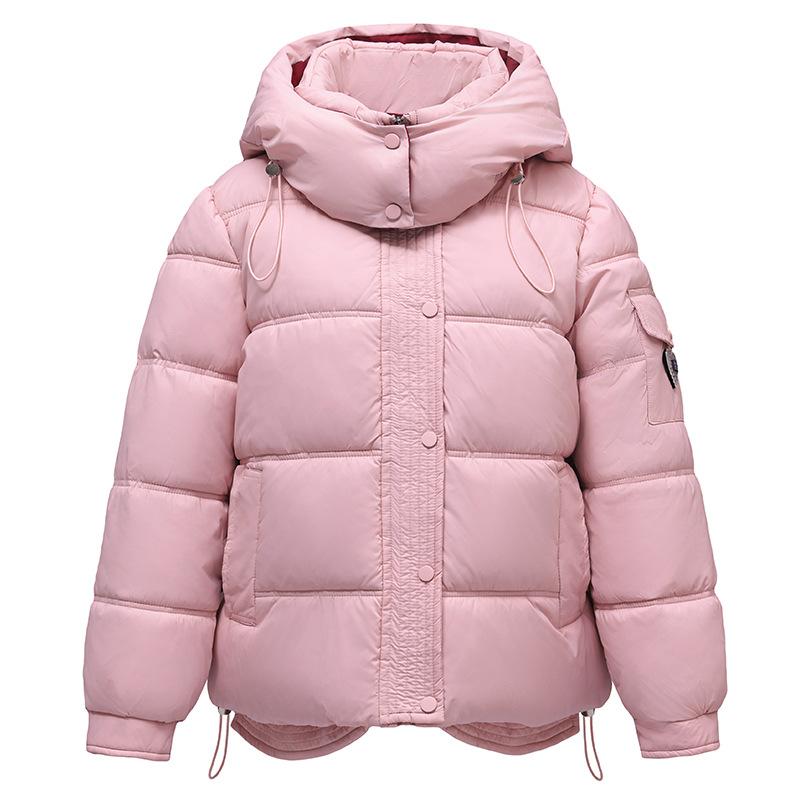 2025 Winter New Down Cotton Jacket Women's Short Thickened Bread Jacket Korean Version Loose Student Cotton Jacket