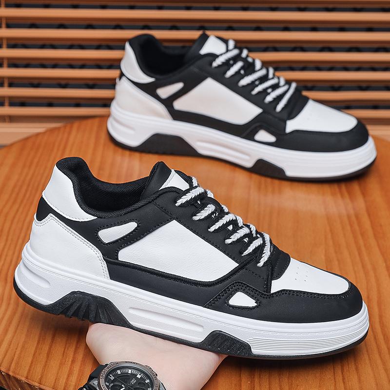 Men 's Casual Four Seasons Low Top Fashion Skateboarding Students Comfortable Sneakers Boys Trending Soft Sole Breathable Shoes