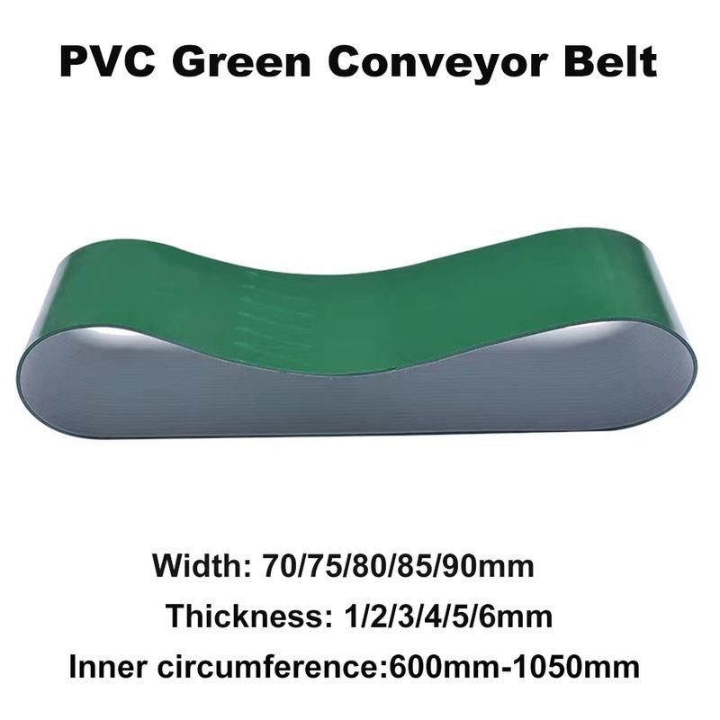 600mm-1050mm PVC Green Transmission Conveyor Belt Industrial Belt 600mm