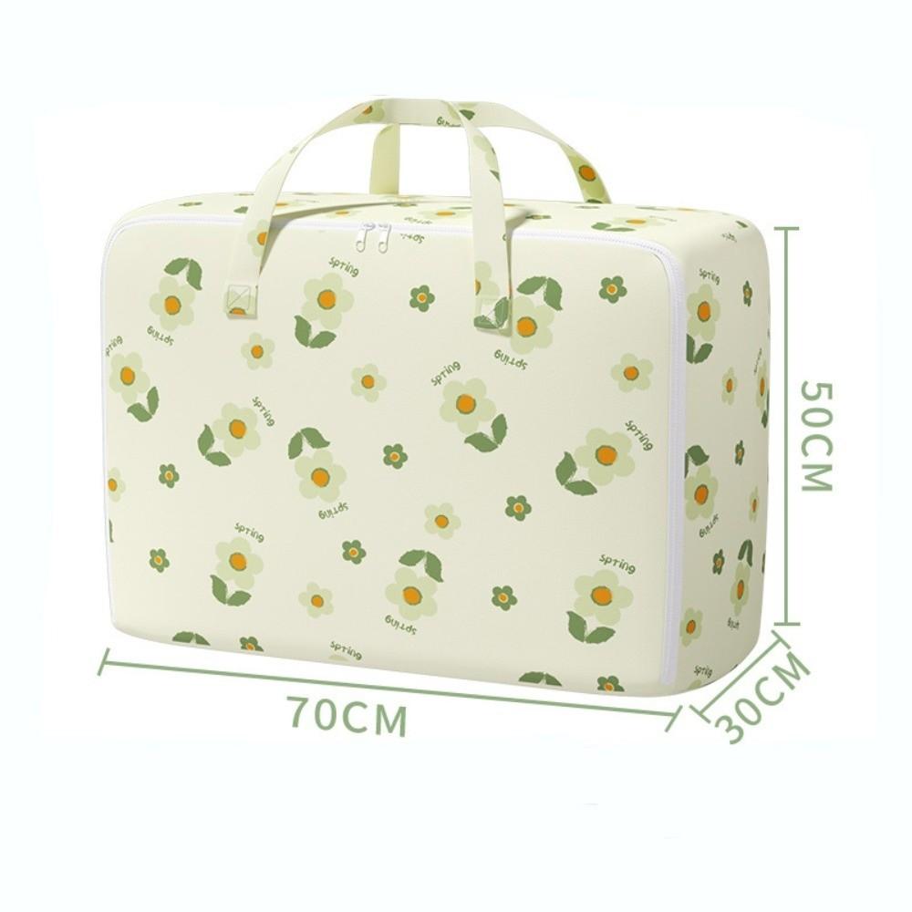 High Quality Print Quilt Storage Bag Non-Woven Large-capacity Moving Bag Foldable Portable Clothing Finishing Pouch Household
