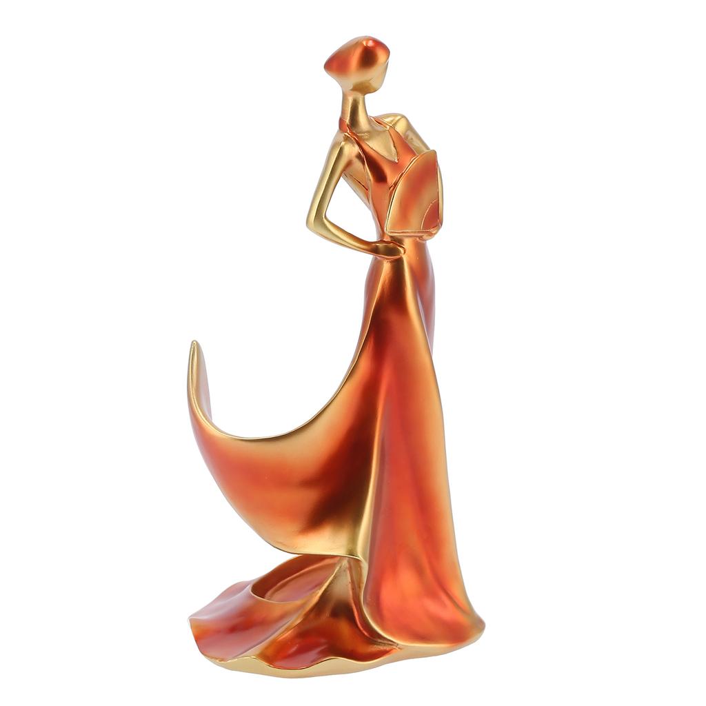 Suport Vinuri Figurine Fată Modernă Ornamente Suport Vin pentru Living Pridvor Dulap