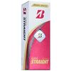 BRIDGESTONE Golf Balls SUPER STRAIGHT 2025 Model 12 Yellow Pearl White 1-5 Dozen