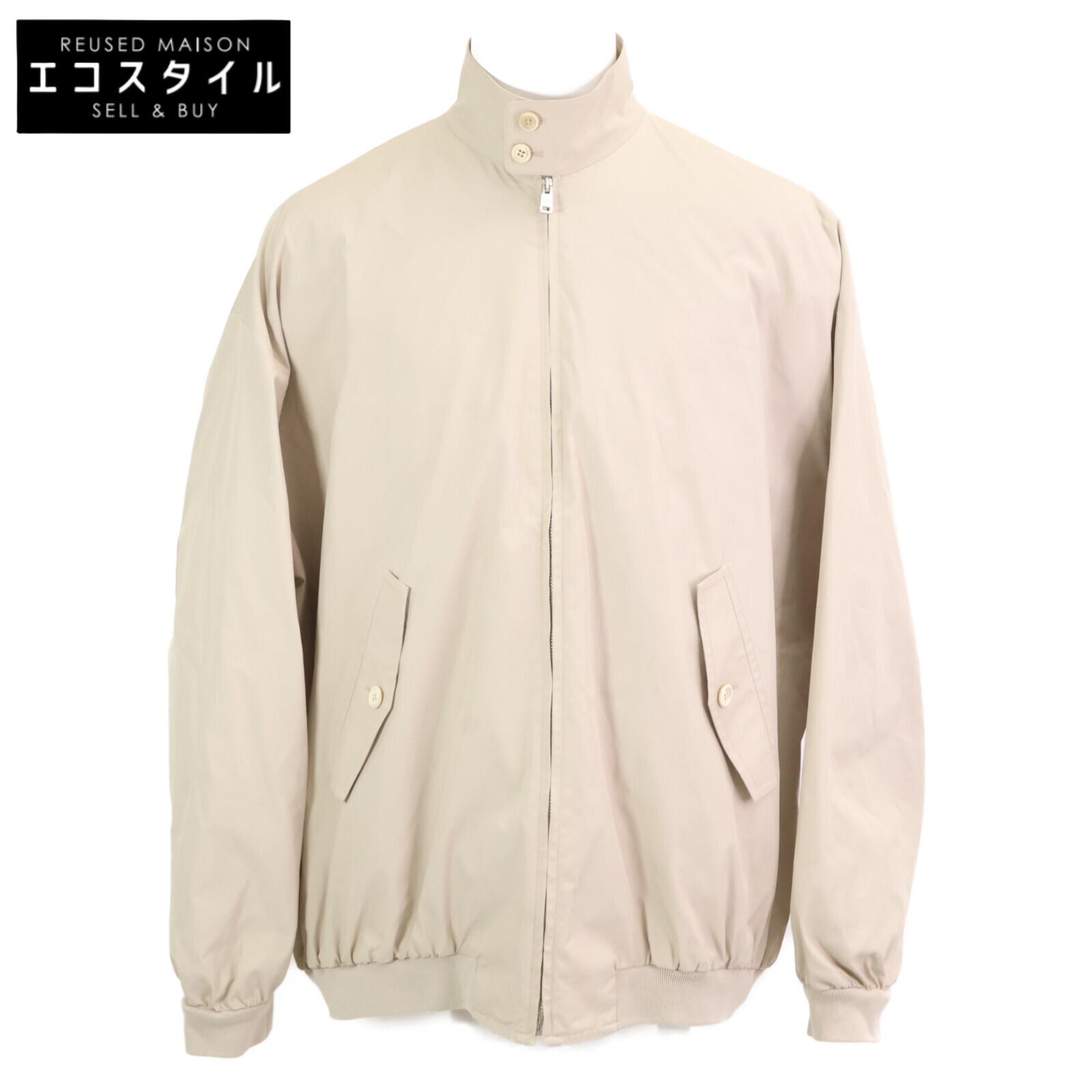

PRADA Authentic Japanese SGC245 23Stainless Steel Cotton Blend Bomber Jacket Jacket S beigeUsed