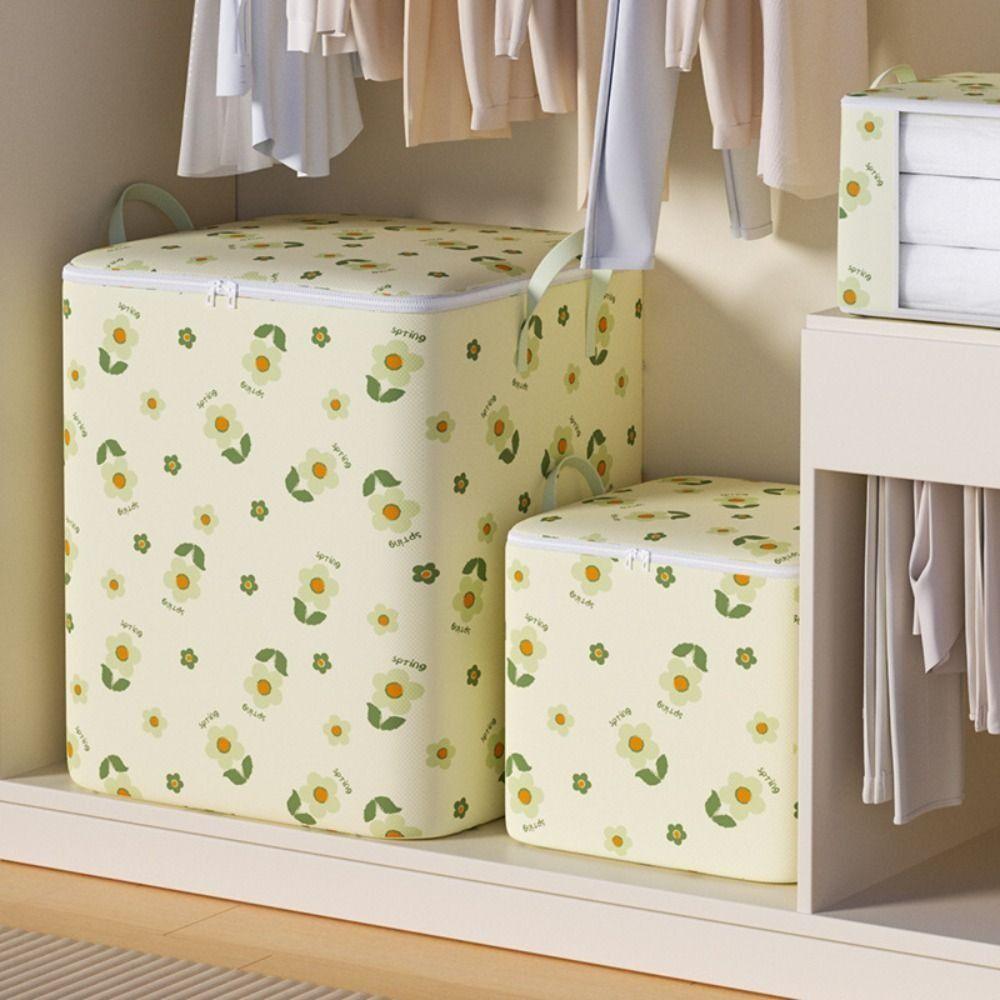 Large Capacity Moistureproof Quilt Storage Bag Foldable Thick Closet Organizer Household