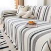 Chenille Striped Full Cover Sofa Cover Simple Modern Light Luxury Four Seasons Universal Sofa Cover Cloth All-Inclusive Line Blanket