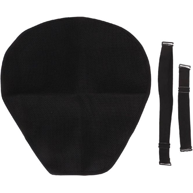 Aramox Motorcycle Cushion Motorcycle Mesh Cover Protector with Elastic Strap Breathable Heat Insulation Motorbike Sunscreen Cushion