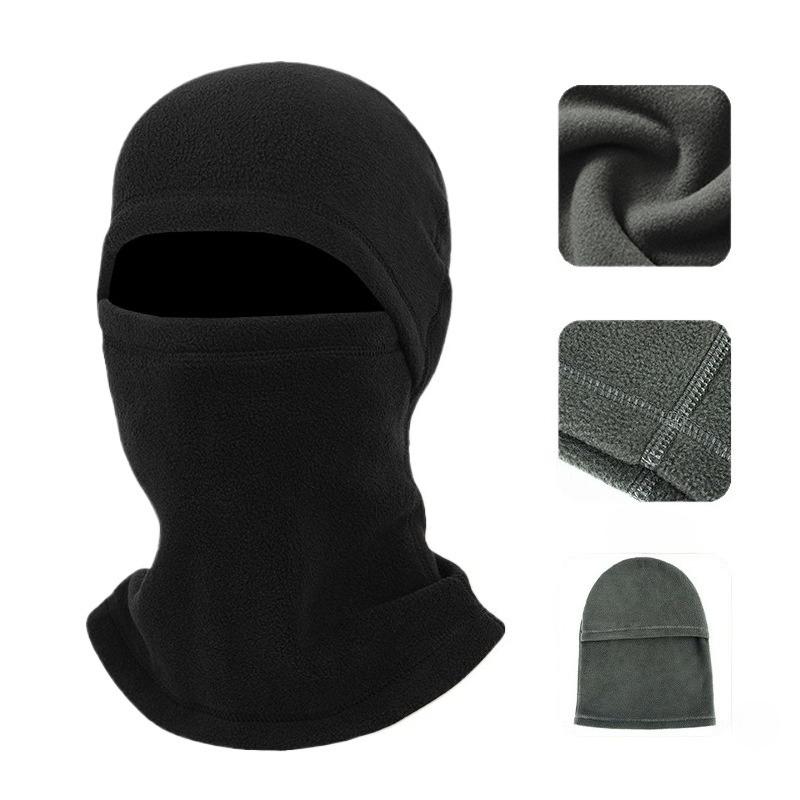Sturmhaube Vollgesichtsmaske Winter Thermalschal Helmkappen Motorrad Radsport Kapuze Sport Laufen Nackenschutz Mützen