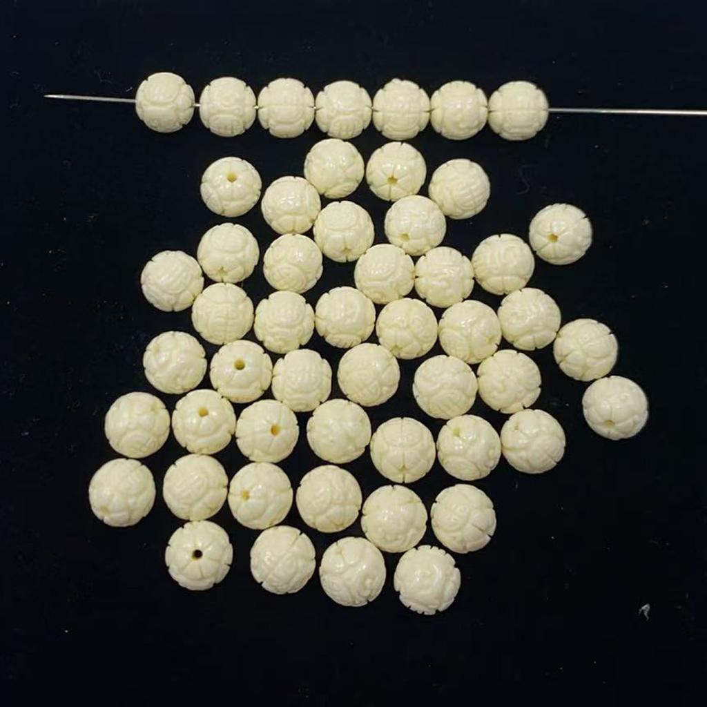 20Pcs, Plastic Beads, Handmade Spherical Beads for Jewelry Making DIY Necklaces, Bracelets and Hair Accessories