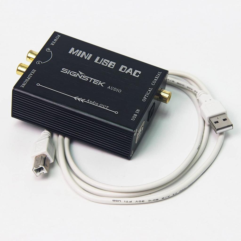 Signstek Audio Headphone with USB Cable Small USB-DAC Amplifier/Compact