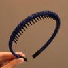 Korean Kids' Anti-slip Hair Tamer Headband with Teeth - Cute Flyaway Hair Accessory