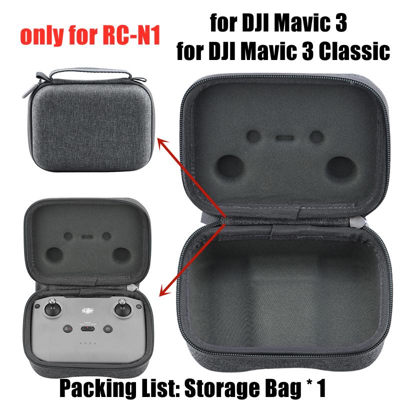 

Storage Bag for DJI Mavic 3/3 Classic Drone Body Remote Controller Portable Carrying Case Handbag for Mavic 3 Accessories
