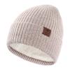 Aozhe Wool Hat for Women In Autumn and Winter Korean Style Fashion and Versatile Warm and Loose Knitted Hat Showing Small Face