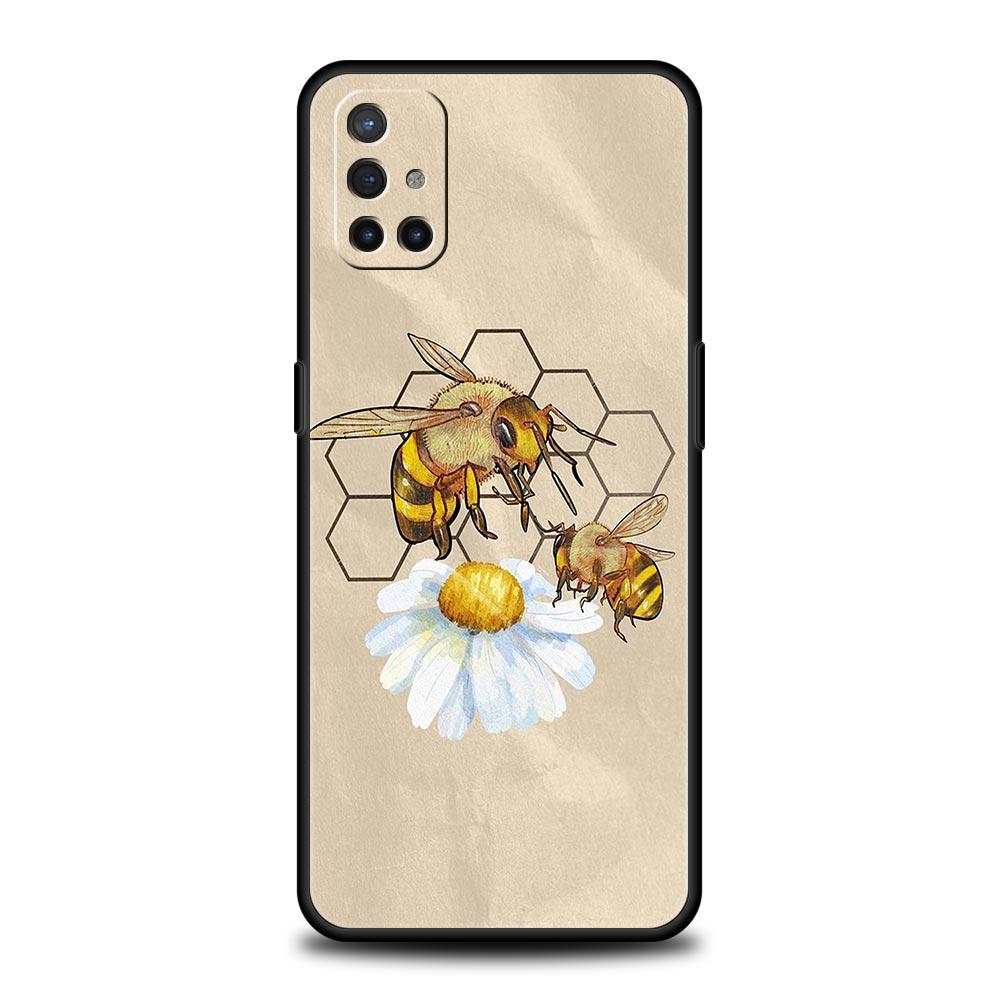 Bee Honey Phone Case For OnePlus 13 12 11 10 9 8 7T Pro 13R 12R 10R 9RT 8T Nord N200 N30 2T CE 2 3 5G Lite Soft Cover