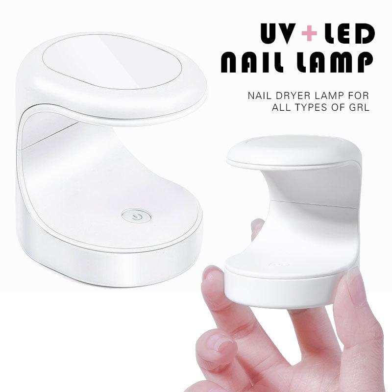 Nail enhancement film lamp phototherapy machine nail oil glue baking lamp