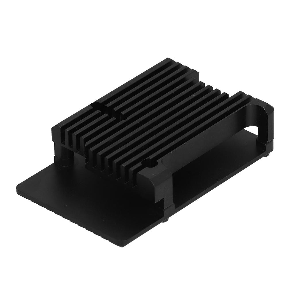 Carcasă pentru Raspberry Pi 3 Model B B+ Carcasă CNC de oxidare anodică din aliaj de aluminiu negru