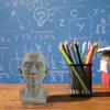 Art Plaster Head Teaching Aids Simulation Head Classroom Version Sketch Mini Ornaments Head Plaster Resin E4C6